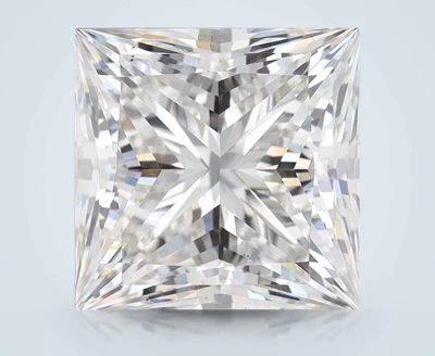 8.56ct F VS1 Rare Carat Ideal Cut Princess Lab Grown Diamond