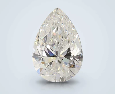3.28ct F VVS2 Rare Carat Ideal Cut Pear Lab Grown Diamond