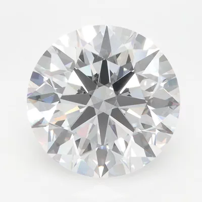 4.04ct D FL Rare Carat Ideal Cut Round Lab Grown Diamond
