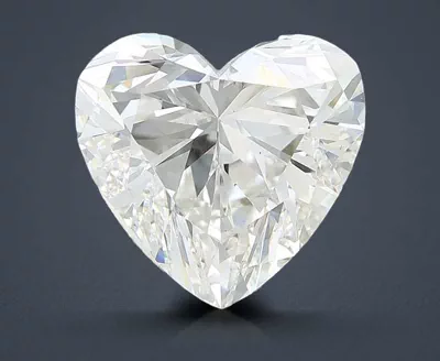 11.44ct G VS2 Rare Carat Ideal Cut Heart Lab Grown Diamond