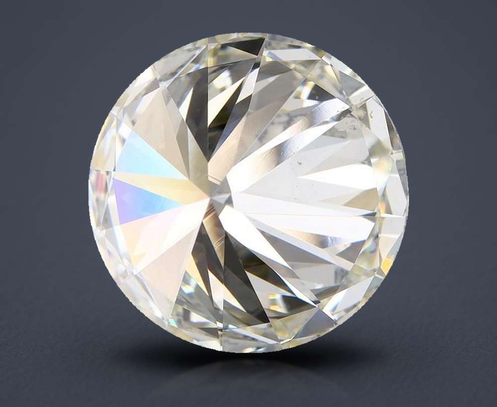 5.52ct K VS2 Rare Carat Ideal Cut Round Diamond