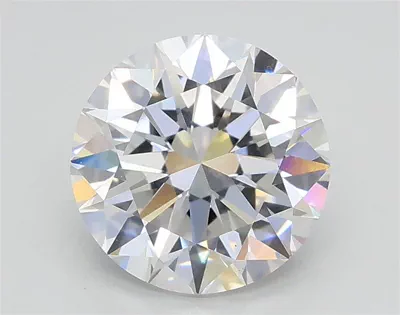 1.37ct F VS1 Rare Carat Ideal Cut Round Lab Grown Diamond