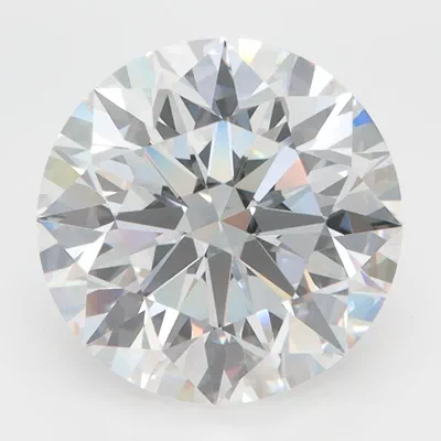 4.26ct D VVS1 Rare Carat Ideal Cut Round Lab Grown Diamond