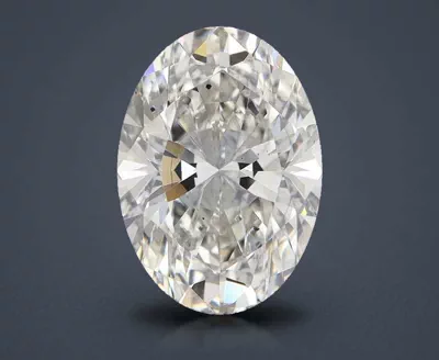 4.05ct H VS2 Rare Carat Ideal Cut Oval Lab Grown Diamond
