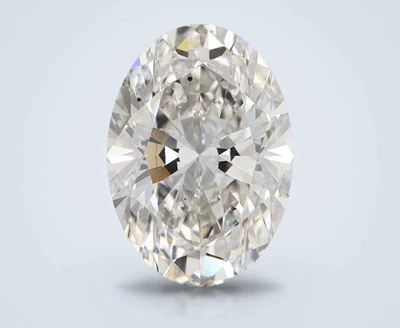 4.05ct H VS2 Rare Carat Ideal Cut Oval Lab Grown Diamond