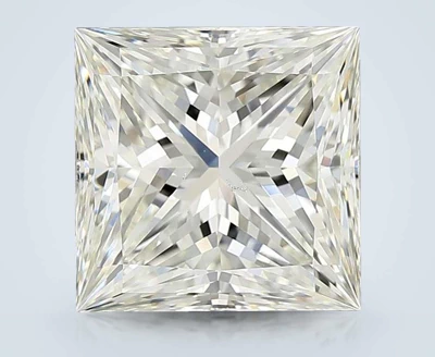 7.06ct K VS2 Rare Carat Ideal Cut Princess Diamond