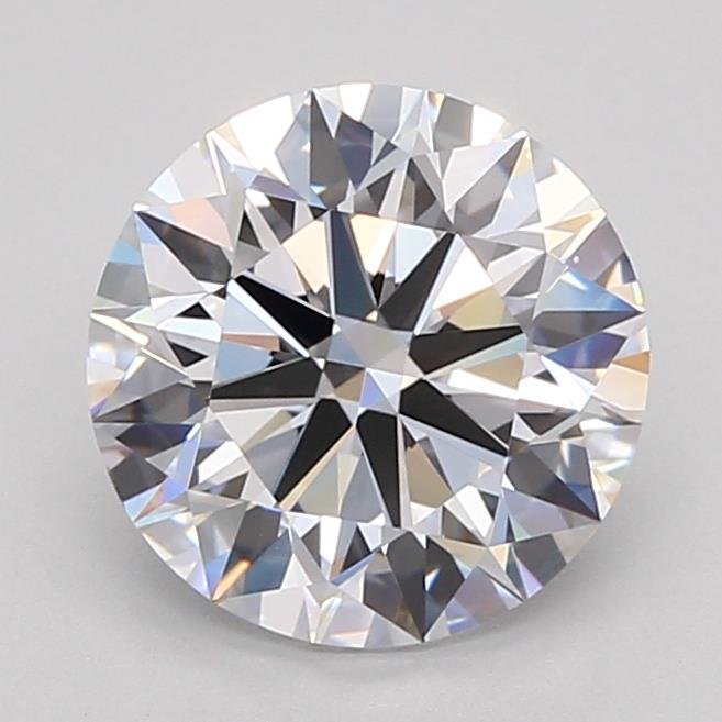 2.51ct D VVS1 Rare Carat Ideal Cut Round Lab Grown Diamond