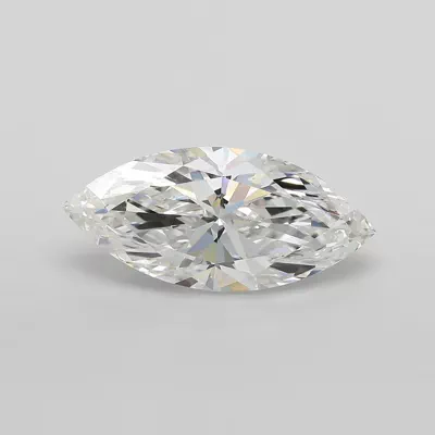 3.97ct F VVS2 Rare Carat Ideal Cut Marquise Lab Grown Diamond
