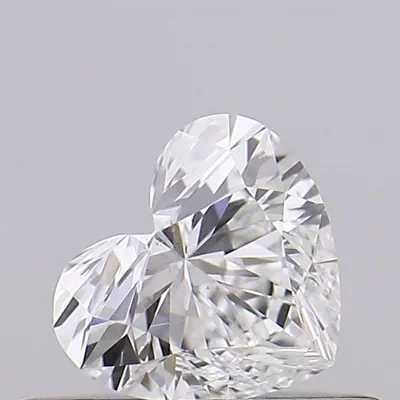0.28ct F SI1 Rare Carat Ideal Cut Heart Diamond