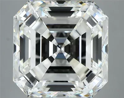 7.03ct I VVS2 Excellent Cut Asscher Diamond
