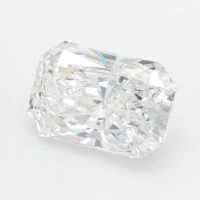 1.50ct E IF Rare Carat Ideal Cut Radiant Lab Grown Diamond