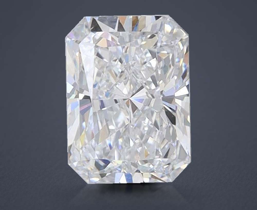 0.95ct D VVS2 Very Good Cut Radiant Lab Grown Diamond