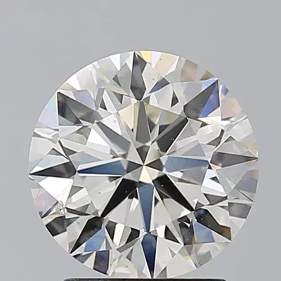 2.30ct J SI2 Rare Carat Ideal Cut Round Diamond