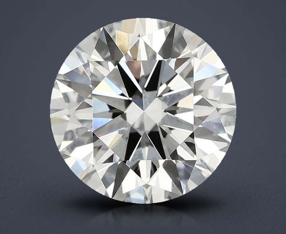 1.48ct H VVS2 Rare Carat Ideal Cut Round Lab Grown Diamond