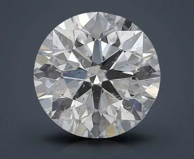 2.51ct H SI2 Rare Carat Ideal Cut Round Diamond