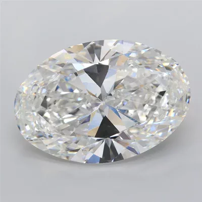 9.04ct F VVS2 Rare Carat Ideal Cut Oval Lab Grown Diamond
