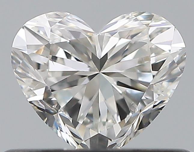 0.40ct H VS2 Rare Carat Ideal Cut Heart Diamond