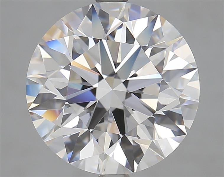 5.41ct D FL Rare Carat Ideal Cut Round Lab Grown Diamond