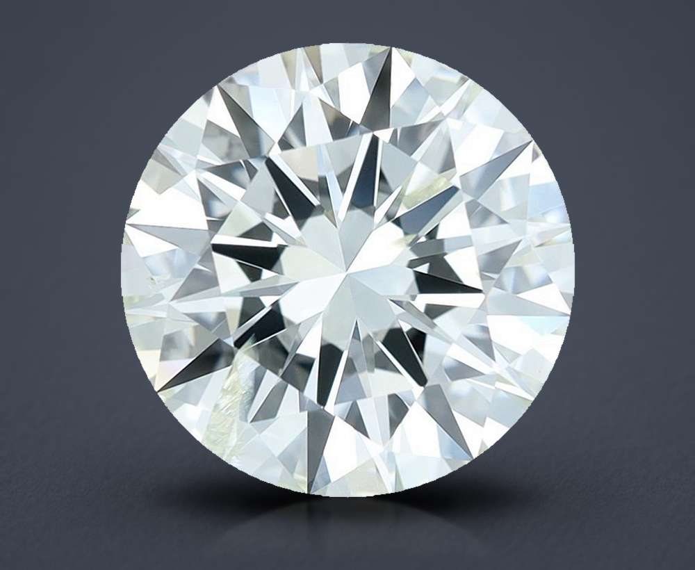 4.00ct I SI2 Excellent Cut Round Diamond