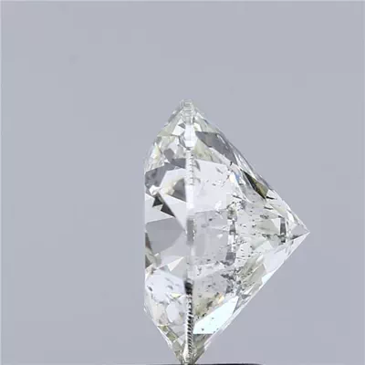 4.01ct I SI2 Rare Carat Ideal Cut Round Diamond