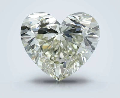 2.72ct K VVS2 Rare Carat Ideal Cut Heart Diamond