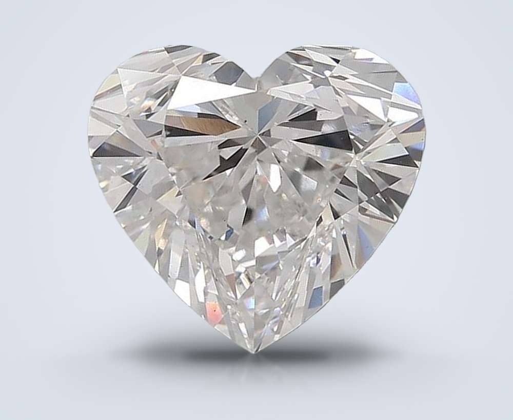 9.99ct E VS1 Rare Carat Ideal Cut Heart Lab Grown Diamond