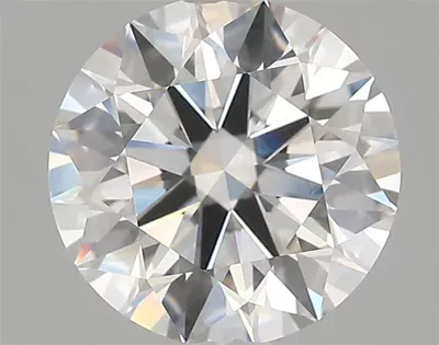 2.68ct F FL Rare Carat Ideal Cut Round Lab Grown Diamond