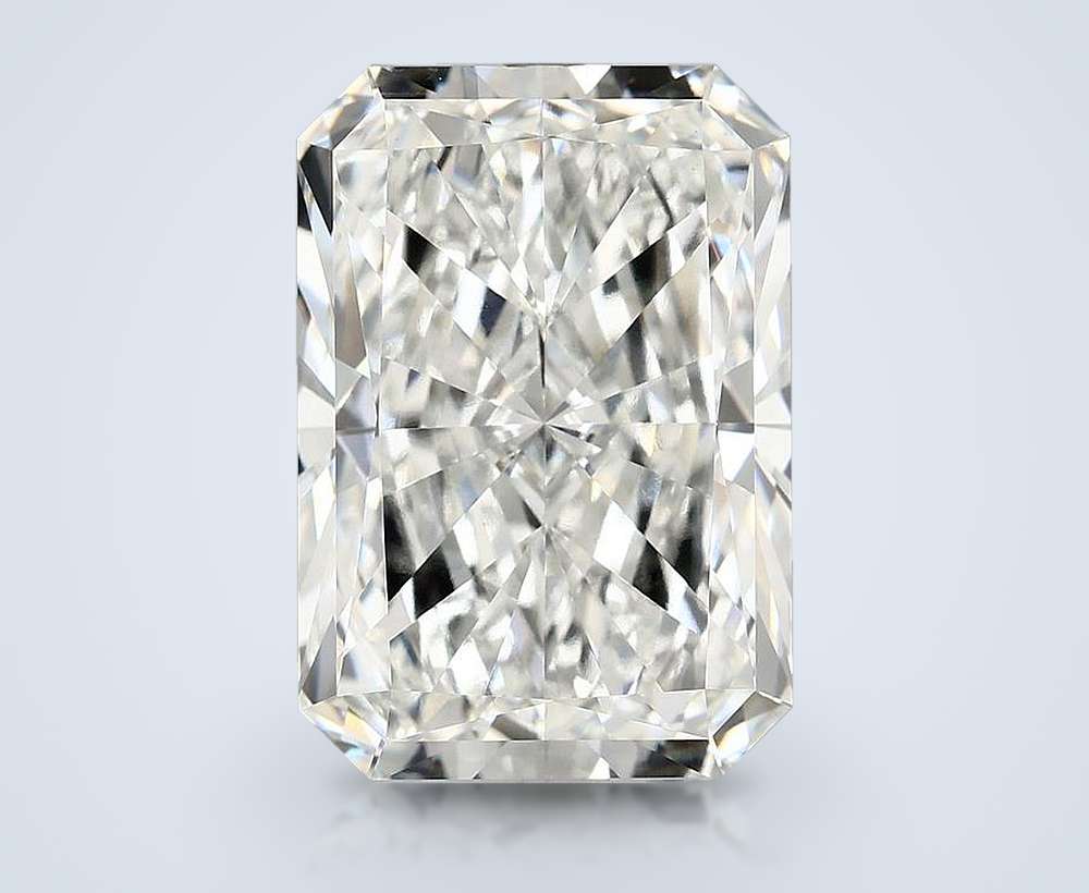 10.82ct F VVS2 Rare Carat Ideal Cut Radiant Lab Grown Diamond