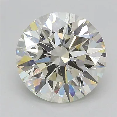 2.15ct J VS2 Rare Carat Ideal Cut Round Lab Grown Diamond