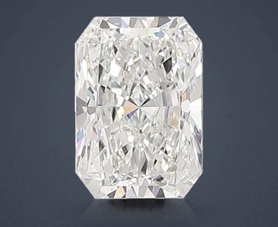 7.06ct E VVS2 Rare Carat Ideal Cut Radiant Lab Grown Diamond