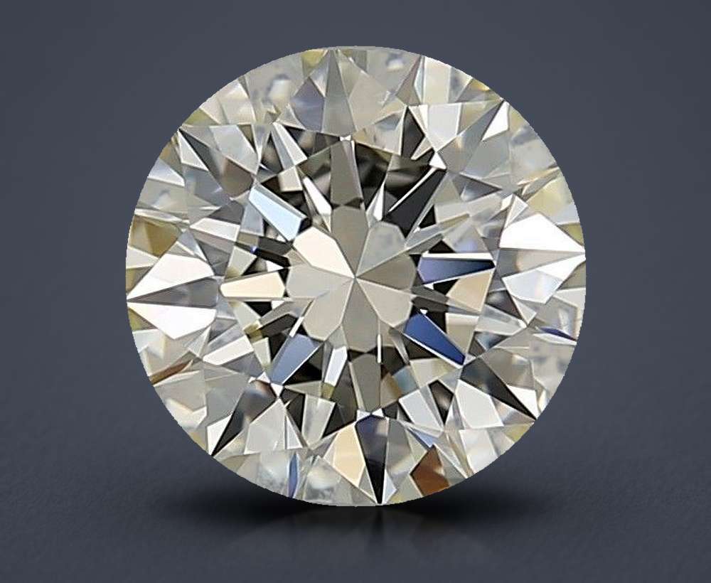1.30ct J IF Rare Carat Ideal Cut Round Diamond