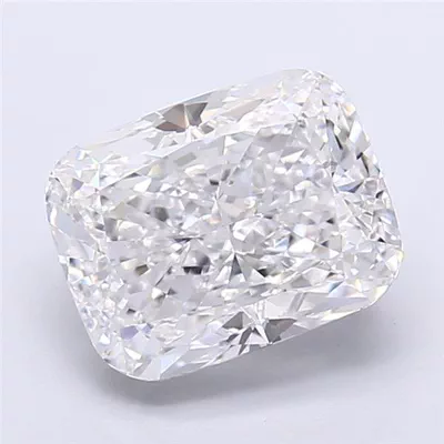4.02ct D VVS2 Very Good Cut Cushion Lab Grown Diamond