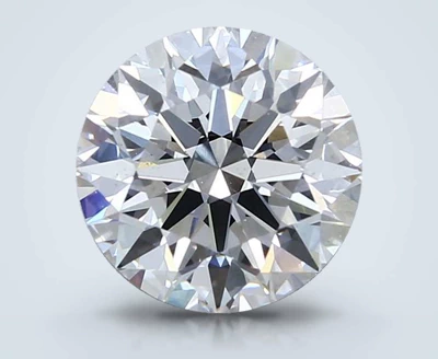 2.55ct E VS2 Rare Carat Ideal Cut Round Lab Grown Diamond