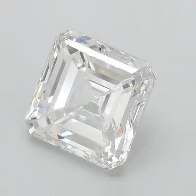 9.52ct G VS1 Very Good Cut Asscher Lab Grown Diamond