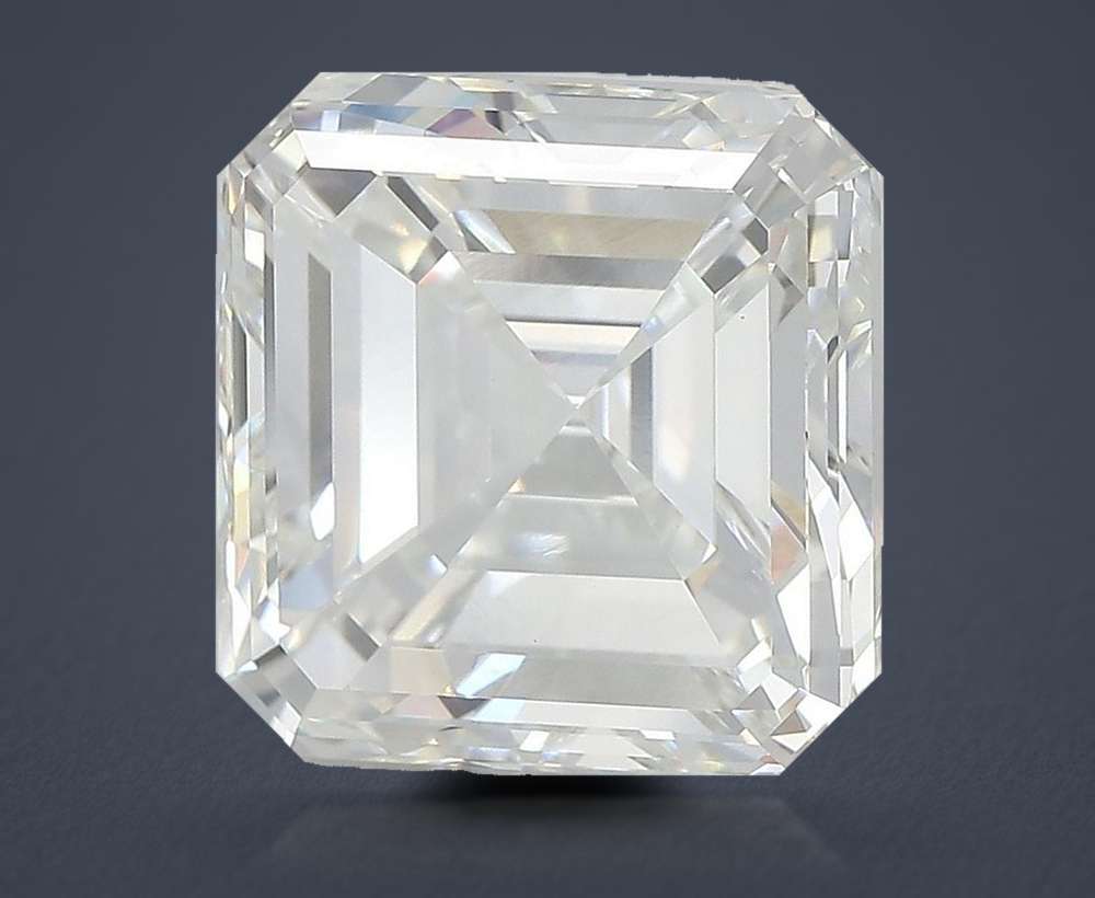 9.52ct G VS1 Very Good Cut Asscher Lab Grown Diamond