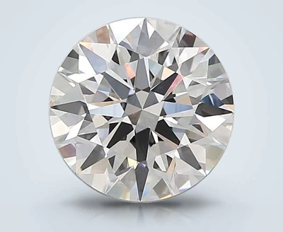 4.06ct F VVS2 Rare Carat Ideal Cut Round Lab Grown Diamond