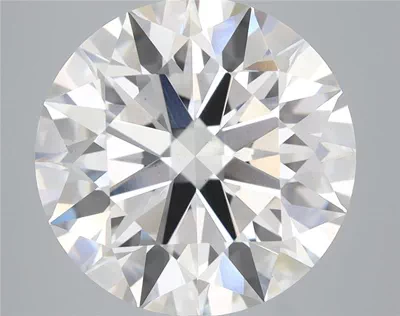 7.14ct G VS2 Rare Carat Ideal Cut Round Lab Grown Diamond