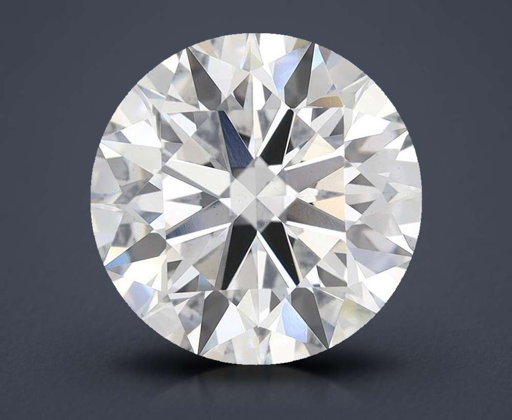 7.14ct G VS2 Rare Carat Ideal Cut Round Lab Grown Diamond
