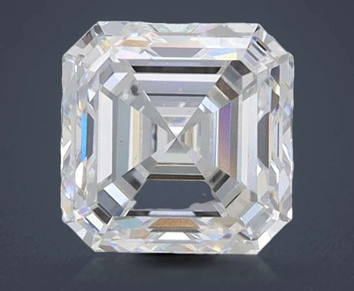 1.64ct D VS1 Excellent Cut Asscher Lab Grown Diamond