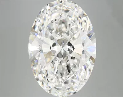 10.74ct F VS1 Rare Carat Ideal Cut Oval Lab Grown Diamond