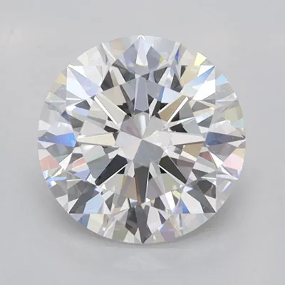 1.53ct D VVS2 Excellent Cut Round Lab Grown Diamond