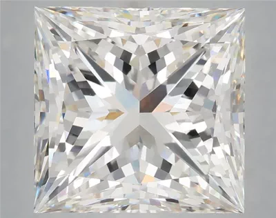 10.58ct F VVS1 Rare Carat Ideal Cut Princess Lab Grown Diamond
