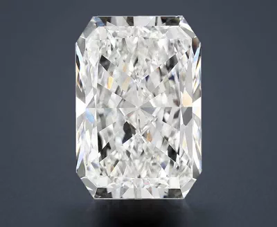 13.46ct F VVS2 Rare Carat Ideal Cut Radiant Lab Grown Diamond