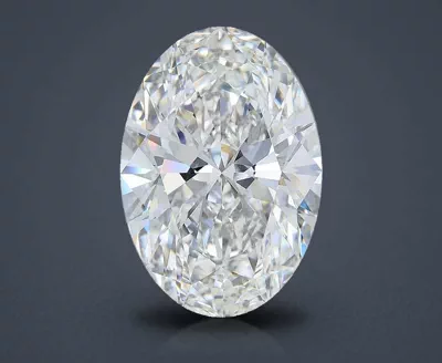 12.06ct F VVS2 Rare Carat Ideal Cut Oval Lab Grown Diamond