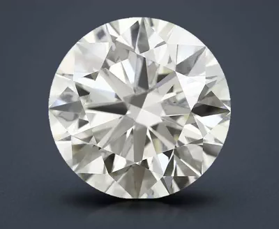 2.52ct J IF Rare Carat Ideal Cut Round Diamond
