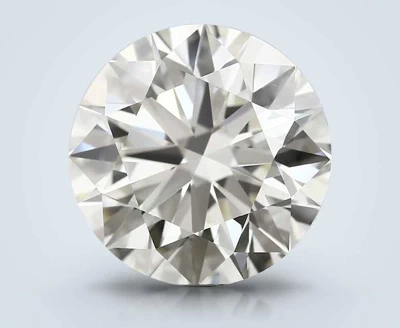 2.52ct J IF Rare Carat Ideal Cut Round Diamond