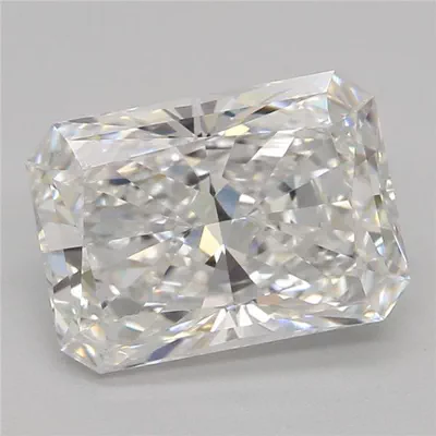 1.57ct D VVS2 Rare Carat Ideal Cut Radiant Lab Grown Diamond