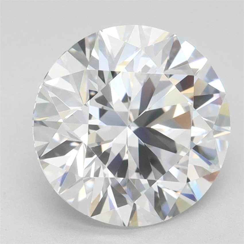 2.52ct D VS1 Rare Carat Ideal Cut Round Lab Grown Diamond