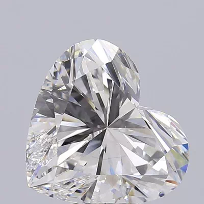 6.51ct E VS1 Good Cut Heart Lab Grown Diamond