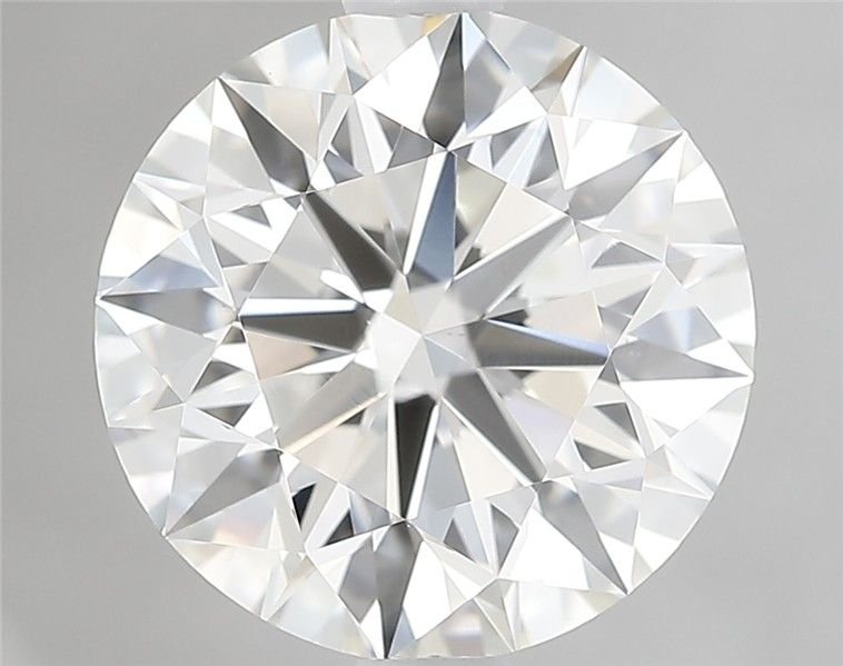 2.81ct I VS1 Rare Carat Ideal Cut Round Diamond